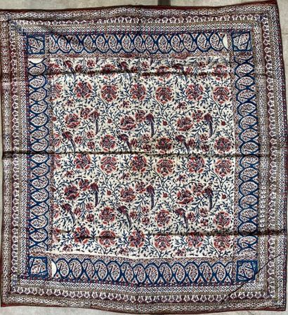 null Four Kalamkar

Cotton painted and printed in polychrome using the kalamkar technique

Iran,...