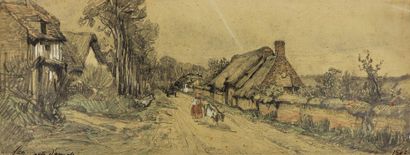 Camille FLERS (1802-1868)

Route d'Aumale.

Crayon...