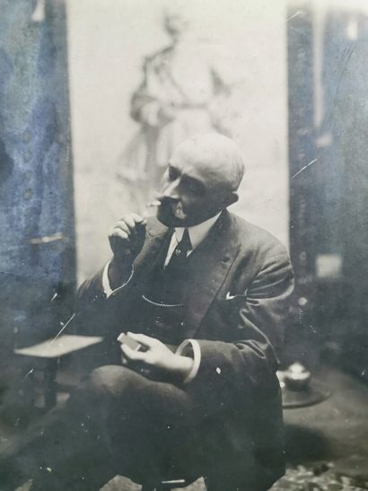 null Portrait de Jean Patricot (1865-1928), peintre.

Photographie en noir et blanc...