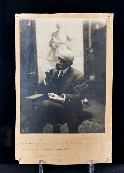 null Portrait de Jean Patricot (1865-1928), peintre.

Photographie en noir et blanc...