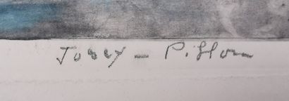 null Josey PILLON (1876 - ? ).

Port de pêche.

Eau-forte signée au crayon dans la...