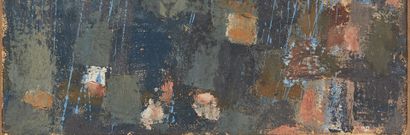 null Camille BRYEN (1907-1977).

Composition 133, 1956.

Oil on canvas, dated and...
