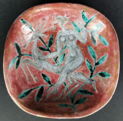 null Edouard CAZAUX (1889-1974).

Empty pocket, c.1930.

Glazed ceramic decorated...