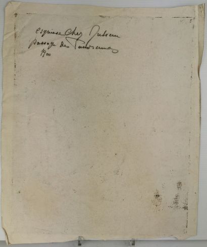 null Josey PILLON (1876- ? ).

L'adieu.

Dessin au fusain sur papier.

Inscription...