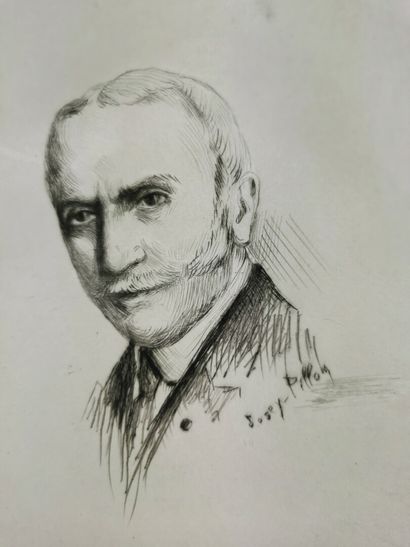 null Josey PILLON (1876 - ? ).

Portrait de Tony Beymond, secrétaire des Chemins...