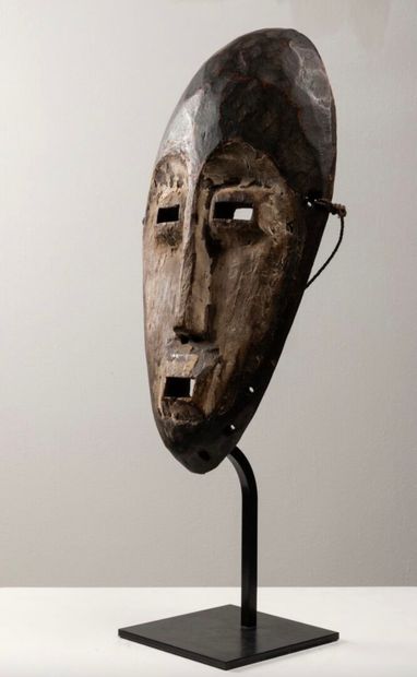 null LEGA Mask

Democratic Republic of Congo.

Wood, kaolin.

Face mask "idumu" of...