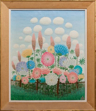 null Ivan RABUZIN (1921-2008).

Bouquet of wild flowers. 

Oil on canvas, signed...