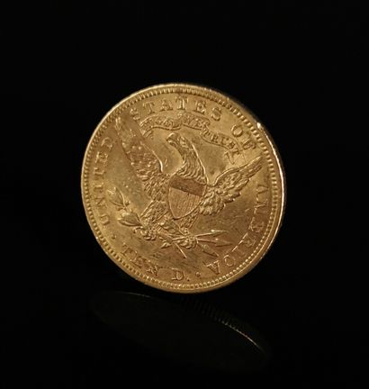 null Pièce de 10 dollars or, 1893.

16,74 grammes