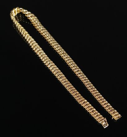 null Collier en or jaune, maille américaine, 

L_50,5 cm.

Poids : 53,31 grammes,...