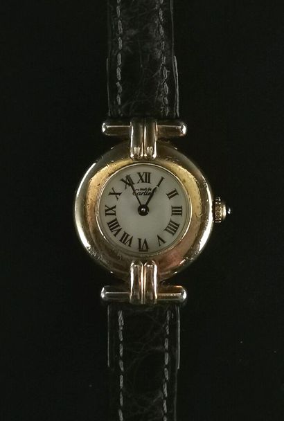 null CARTIER, Must.

Montre de dame en vermeil, dans son écrin, avec papiers

Poids...