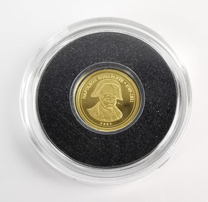 null Pièce de 1500 francs CFA, Congo, à l'effigie de Napoléon, 2007.

Sous capsule.

Poids...