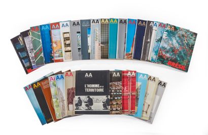 null Ensemble de 29 numéros de l'Architecture d'Aujourd'hui.

1971 - 1987 (des numéros...