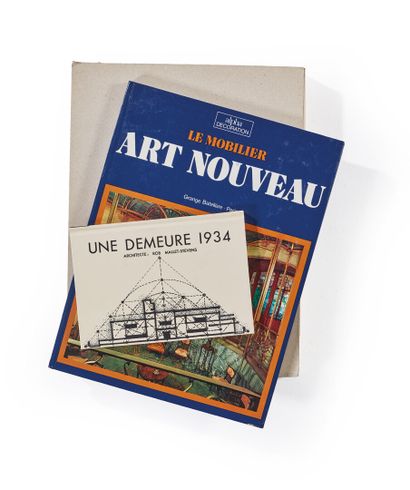 null Ensemble de 2 ouvrages :

- Le mobilier Art Nouveau.

Alpha decoration.

- Rob...