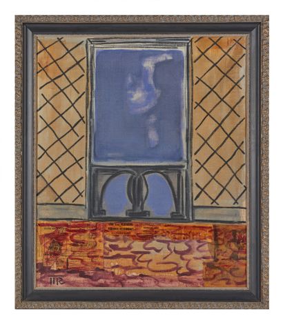 null Mark REICHERT (1948).

Balcony window n°6.

Oil on canvas, signed lower left.

Countersigned,...