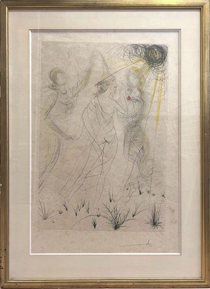 null Salvador DALI (1904-1989).

The Three Graces.

Etching, signed in pencil on...