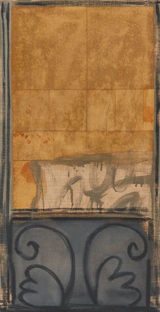 null Mark REICHERT (1948).

Balcony window n°4.

Oil on canvas, signed lower left.

Countersigned,...