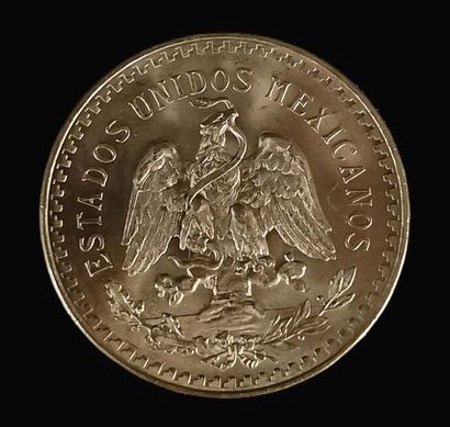 null Pièce de 50 pesos mexicain en or. 

41.72 grammes