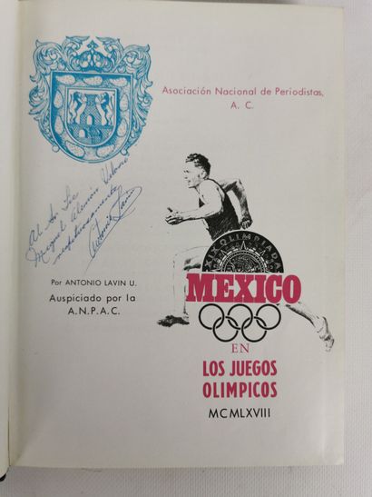 null Antonio LAVOIN.

Mexico en los juegos olimpicos.

Mexico, 1968.

Envoi de l'auteur.

On...