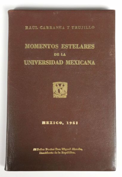 null Raul CARRANCA Y TRUJILLO.

Momentos estelares de la universidad mexicana.

Mexico,...