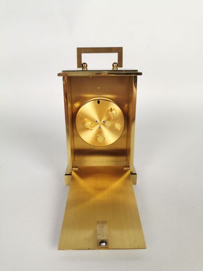 null PONTIFA.

Clock in bronze, the bottom of the dial in malachite.

H_12 cm W_7,5...