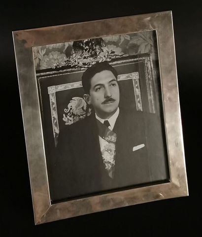 null Portrait de Miguel Alemán Valdés, président du Mexique.

Photographie noir et...