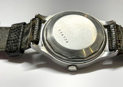 null JAEGER-LECOULTRE. 

Montre bracelet d'homme en acier, le cadran champagne à...