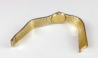 null PIAGET.

Ladies' wristwatch with yellow gold case and bracelet. The winding...