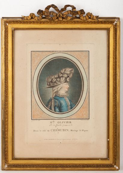 null THEATRE - ESTAMPES.

Ensemble de trois gravures comprenant :



Pierre-Michel...