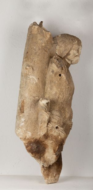 null 
Saint Sébastien en pierre sculptée.




XVIème siècle, fragmentaire.




H_75...