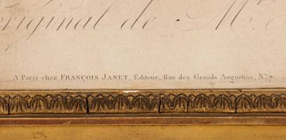 null Carle VERNET (1758-1836).

Le Trompette.

Gravure en noir.

H_53 cm L_63,5 cm...
