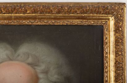  Ecole française du XVIIIème siècle. 
Portrait de Jean-Baptiste Oudry. 
Pastel. 
H_...