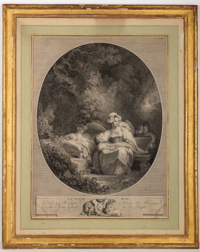 Nicolas de LAUNAY (1739-1792) d'après Jean-Honoré...