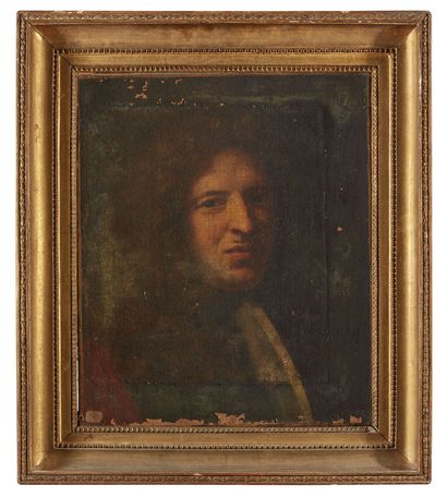 null Ecole FRANCAISE vers 1700, entourage de Charles Le Brun.

Portrait d'homme en...