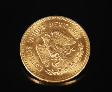 null Pièce de 10 pesos en or au profil de Miguel Hidalgo.

1959.

8.39 grammes