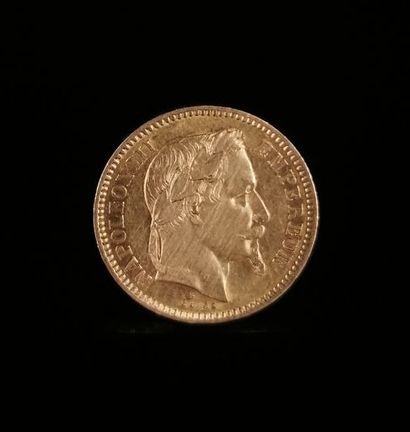 null Pièce de 20 Francs or Napoléon III.

1862.

6.45 grammes