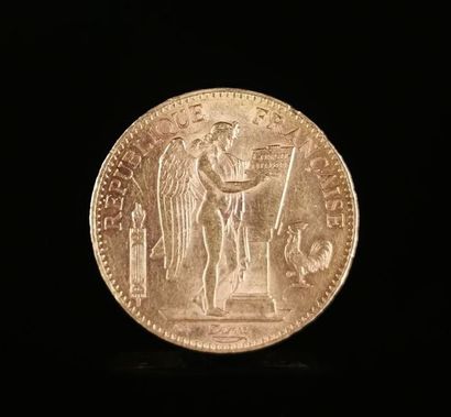 Pièce de 100 Francs or au Génie.

1907.

32.34...