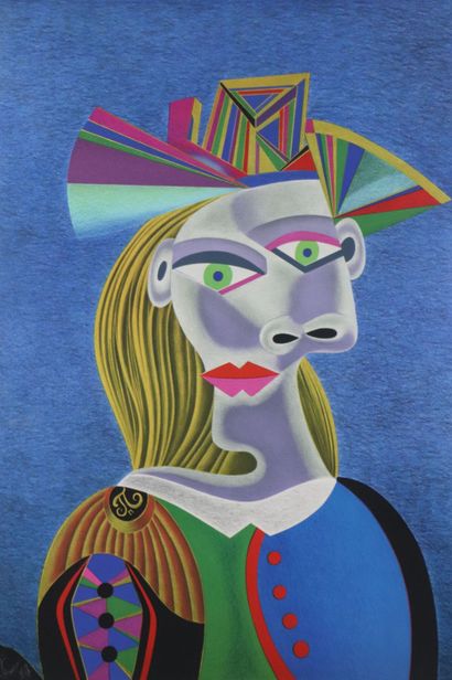 Mikhail CHEMIAKIN (né en 1943).
Picasso Transformation...