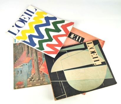 null L'OEIL
Ensemble de cent quatre-vingt-douze magazines.
Entre 1955 et 1981