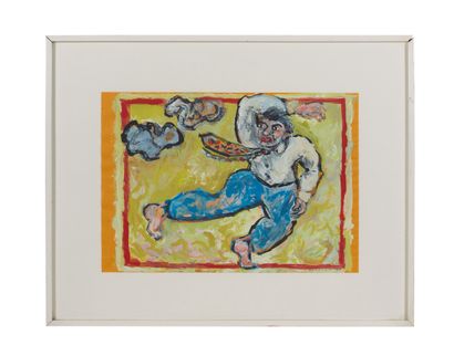 null Ricardo MOSNER (Born in 1948).
Untitled - 1985.
Gouache on paper.
Signed and...