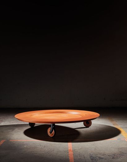 null Cini BOERI (1924 - 2020).
Borromeo coffee table - model created in 1996.
Laminated...