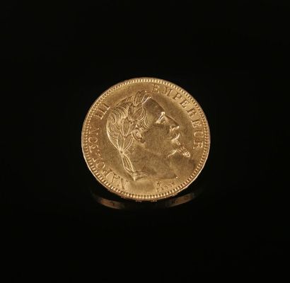 null Pièce de 100 francs Napoléon III.
1869.
32.32 grammes