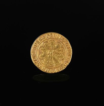null HENRI VI (1422-1453).
Salut d'or. Rouen. 3,45 g.
D. 443A
TB à TTB.

Expert :...