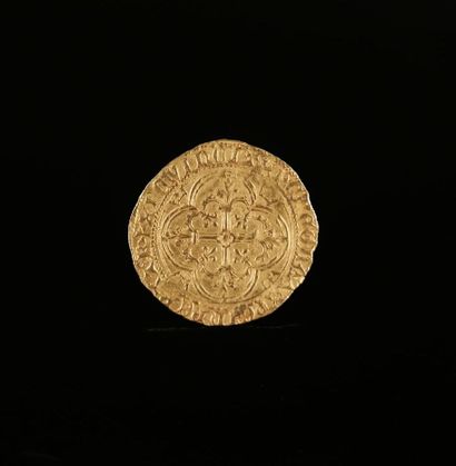 null CHARLES VII (1422-1461).
Royal d'or. Bourges. 3,84 g.
D. 455.
Presque TTB.

Expert...