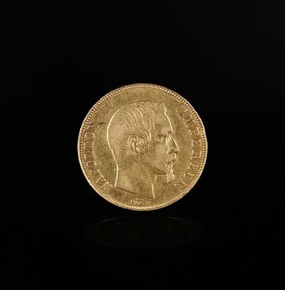 Pièce de 50 francs or à l'effigie de Napoléon...