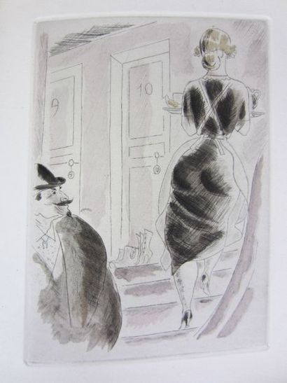 CARCO Francis Rien qu'une femme. Paris. 1924 petits in-4 brochés. Edition ornée de...