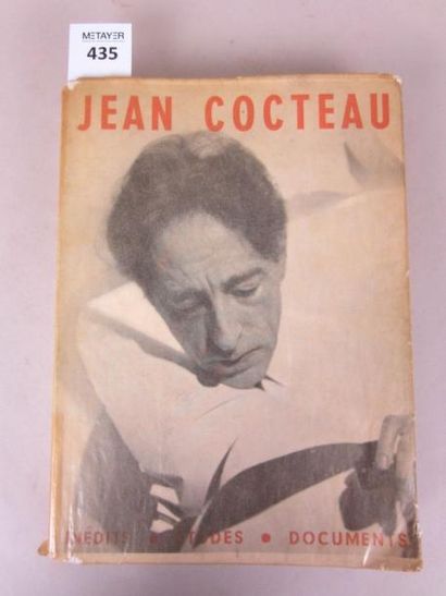 COCTEAU Jean Édition originale. 1950. Dessin original de Cocteau avec envoi à Helene...