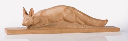 Amedeo GENNARELLI (1881 - 1943) Fennec
Sculpture en terre cuite
Signée sur la base
H_18...