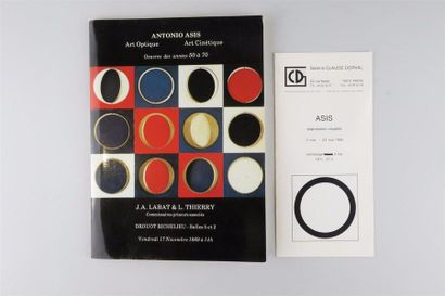 null ASSIS ANTONIO. Oeuvres des années 50 à 70. Atelier Antonio Asis. Catalogue de...