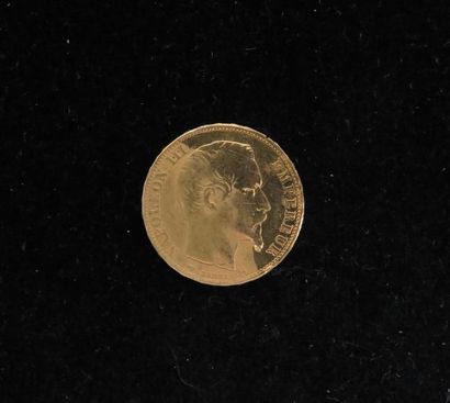null Pièce de 20 francs or Napoléon tête nue 1859

Poids : 6,36 grammes