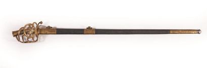 Sabre de mousquetaire gris, modèle 1816.

Lame...